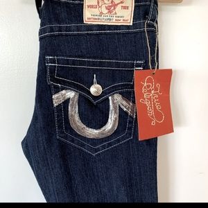 True religion jeans dark wash